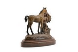 Bronze "little Big Chief" War Pony by David Manuel - 2 of 12