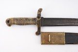 Snell Bayonet & Scabbard Made At Harpers Ferry Arsenal In 1855 - 2 of 12