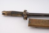 Snell Bayonet & Scabbard Made At Harpers Ferry Arsenal In 1855 - 8 of 12