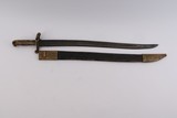 Snell Bayonet & Scabbard Made At Harpers Ferry Arsenal In 1855 - 1 of 12