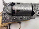 Colt 1851 Navy Percussion Revolver Engraved with Ivory Grips - 3 of 20