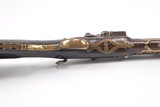 GERMANIC FLINT RIFLE with BRASS INLAYS - 8 of 9