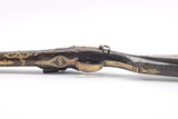 GERMANIC FLINT RIFLE with BRASS INLAYS - 5 of 9