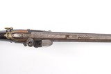 GERMANIC FLINT RIFLE with BRASS INLAYS - 7 of 9