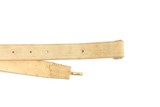CIVIL WAR WHITE BUFF LEATHER RIFLE SLING - 3 of 3