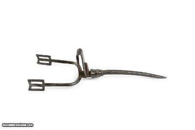 RARE ARAB PRICK SPUR – SINGLE – LATE 18TH/19TH CENTURY