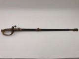 Model 1852 Naval Officers Sword With Id. On Blade - 1 of 22