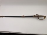 Model 1852 Naval Officers Sword With Id. On Blade - 2 of 22