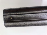 A Double Barrel Percussion 12 Gauge Shotgun By Charles Playfair pitting. . - 22 of 25