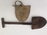 U.S. WW1 "T" Handle Shovel and Cover - 1 of 7