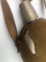 WW 2 JAPANESE CANTEEN with COVER, CUP & WEB SHOULDER STRAP - ALL ORIGINAL - 6 of 8