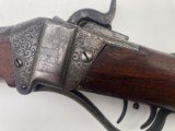 Original 1853 Sharps Sporting Rifle Panel Scene Engraved - 5 of 22