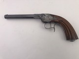 Cased Self Cocking Parlor Pistol By Caron Of Paris - 2 of 21