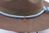 WW 2 FIELD SERVICE CAMPAIGN HAT - 1944 DATED - EXCELLENT CONDITION with HAT CORD - 5 of 10