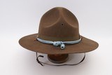WW 2 FIELD SERVICE CAMPAIGN HAT - 1944 DATED - EXCELLENT CONDITION with HAT CORD - 1 of 10