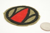 WW1 US 89TH DIVISION / 314TH ENGINEERING REGIMENT ALL WOOL SHOULDER PATCH ORIG - 4 of 4