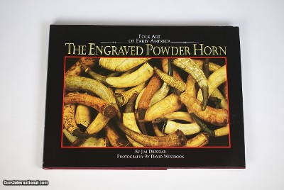 THE ENGRAVED POWDER HORN by Jim Dresslar - HARDCOVER & DUST JACKET - 1996 - NEW