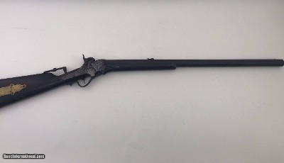 Factory Engraved 1851 Sharps Boxlock Sporting Rifle
