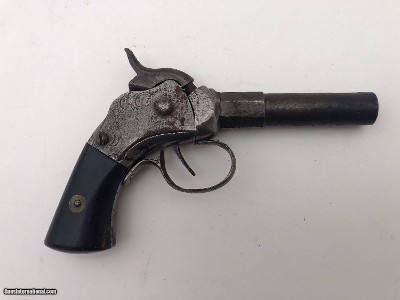 Single Shot Maynard Primed Mass. Arms Pocket Pistol