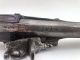 Very Large Original Flint Pistol Marked 