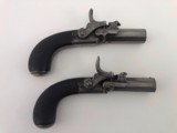 Pair of Forsyth & Company Patent London Sliding Primer Pistols - 1 of 16