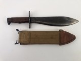 1917 U.S Bolo Knife And Scabbard - 2 of 11