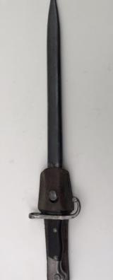 1909Argentine Mauser Bayonet With Matching # Scabbard - 1 of 9