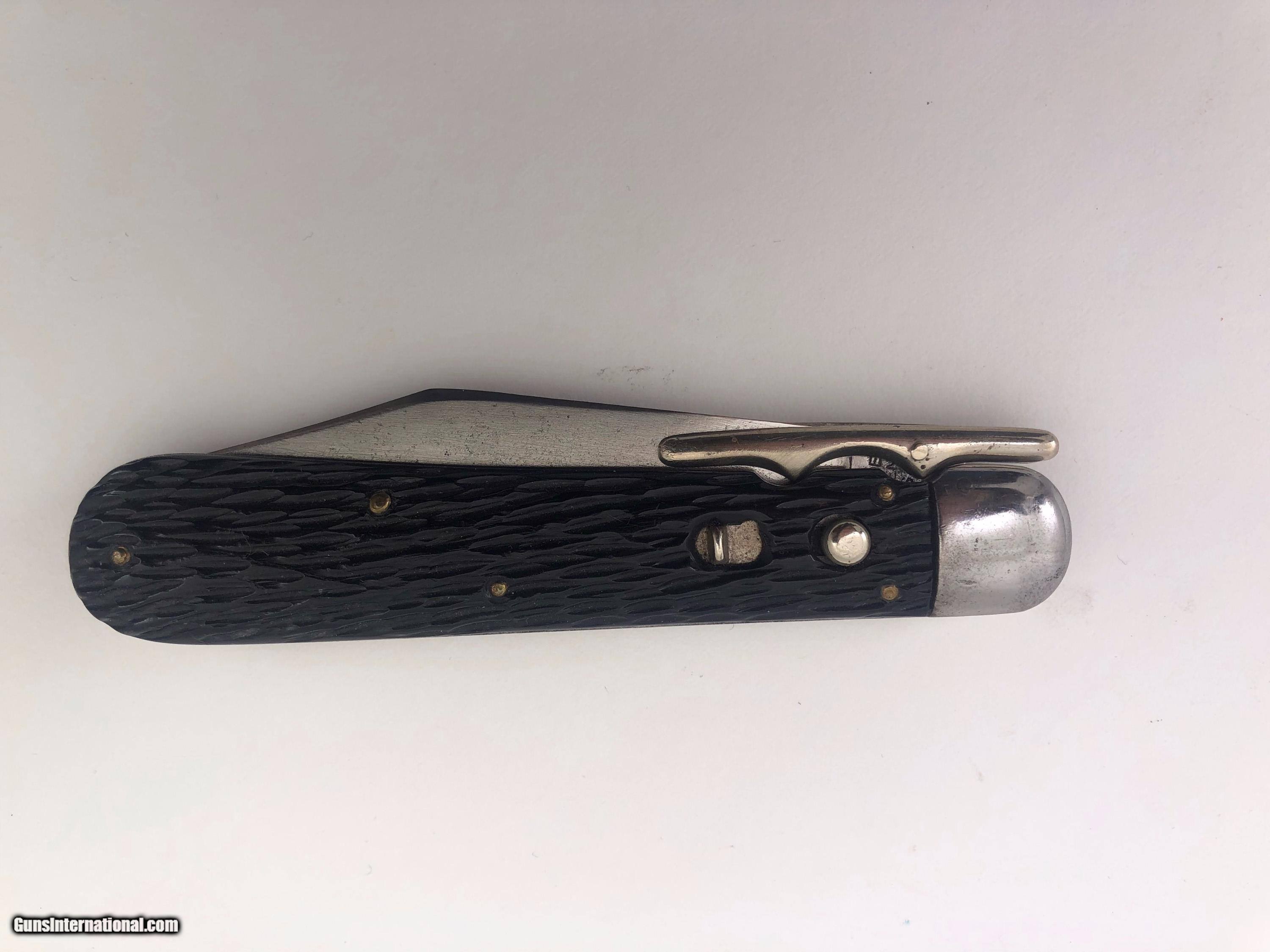 Vintage Schrade Walden, N.Y. Switchblade Knife