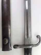 1909 ARGENTINE BAYONET WITH MATCHING # SCABBARD - 5 of 12