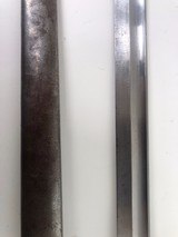 1909 ARGENTINE BAYONET WITH MATCHING # SCABBARD - 8 of 12