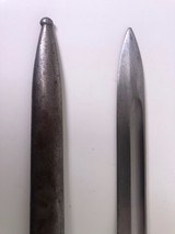 1909 ARGENTINE BAYONET WITH MATCHING # SCABBARD - 7 of 12