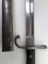 1909 ARGENTINE BAYONET WITH MATCHING # SCABBARD - 9 of 12