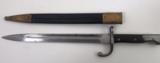 Brazilian Bayonet For The 1908 Mauser Rifle With Matching Serial # Scabbard - 2 of 12