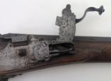 European Wheel lock Rifled Carbine With Inlaid Stag Horn Panels, Circa About 1620 - 6 of 24