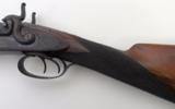 Blakemore and Son Double Barrel Percussion 12 Gauge Shotgun - 9 of 24
