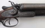 J.P Clabrough & Bros.10 Gauge Double Barrel Outside Hammer Shotgun - 6 of 25