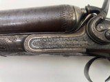 J.P. Clabrough & Bros. 12 Gauge Double Barrel Shotgun Finely Scroll Engraved - 12 of 25