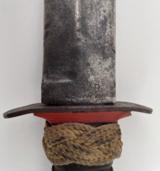 U.S.M.C. K-Bar Knife with Sheath, Red Spacer And Braided Decoration - 4 of 8