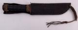 U.S.M.C. K-Bar Knife with Sheath, Red Spacer And Braided Decoration - 1 of 8