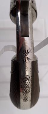 Marlin No 32 Standard Pocket Revolver Factory Engraved - 4 of 9