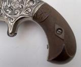 Marlin No 32 Standard Pocket Revolver Factory Engraved - 8 of 9