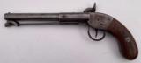 Large Antique Single Shot Percussion Pistol - 2 of 7