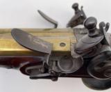 Fabulous Double Barrel Flint Blunderbuss Pistol Made By Brown of London - 3 of 12