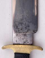 Californian Bowie knife By Wragg Of Sheffield - 8 of 9