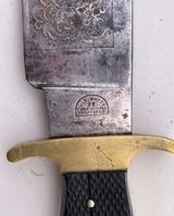 Californian Bowie knife By Wragg Of Sheffield - 6 of 9