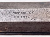 Very Heavy Percussion Rifle By J. C. Johnston Of Shasta California - 14 of 22