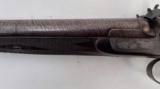 J.P. Clabrough & Bros San Francisco Laminated SteelDouble Barrel Percussion Shotgun - 10 of 23