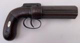 Early Production Allen Pepperbox With The 1837 Patent Date - 1 of 7