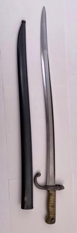 1866 French Chassepot Bayonet And Scabbard - 4 of 10