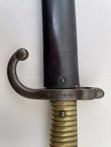 1866 French Chassepot Bayonet And Scabbard - 5 of 10